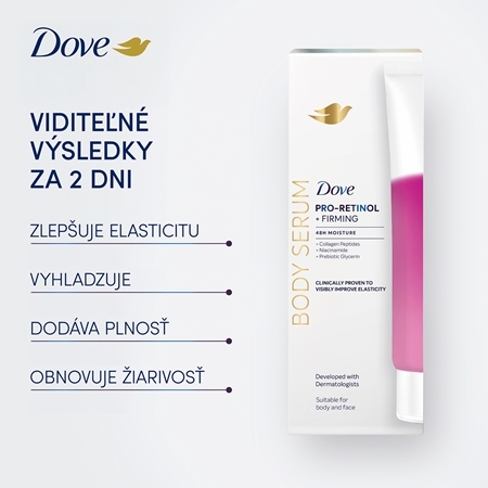Dove Firming Pro-Retinol spevňujúce telové sérum