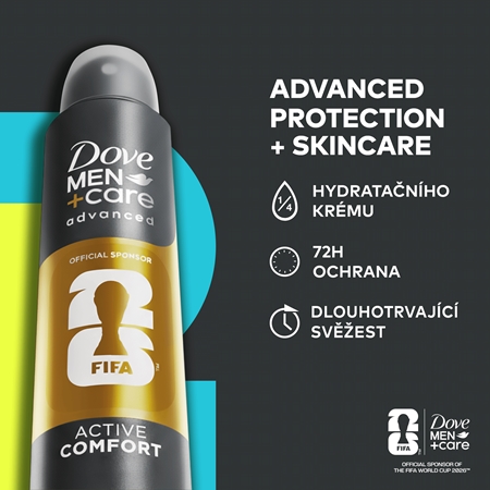 Dove Men+Care FIFA Active Comfort antiperspirant sprej