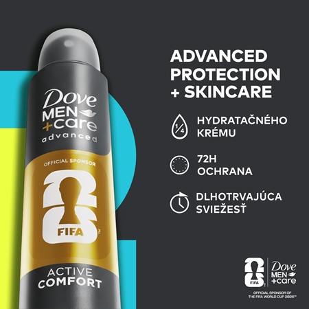Dove Men+Care FIFA Active Comfort antiperspirant sprej