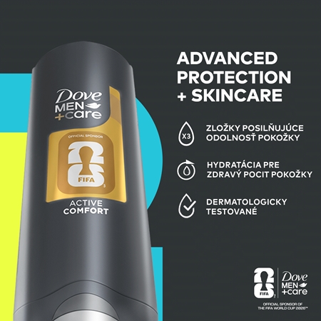 Dove Men+Care FIFA Active Comfort sprchový gél