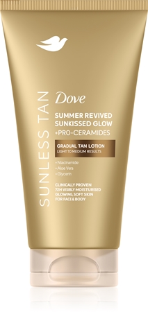 Dove Sunless Tan samoopalovacie mlieko