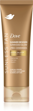 Dove Sunless Tan samoopalovacie mlieko