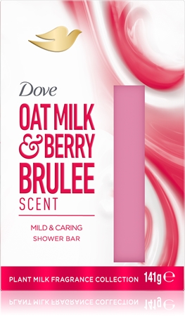 Dove Oat Milk & Berry Brulee valomasis muilas