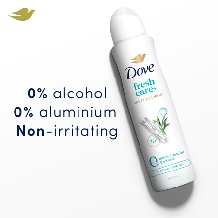 Dove 0% ALU Sea Minerals Antiperspirant Spray aluminium-free