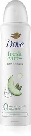 Dove 0% ALU Fresh Melon Antiperspirant spray