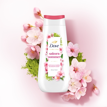 Dove Sakura Bloom Summer Gel douche édition limitée