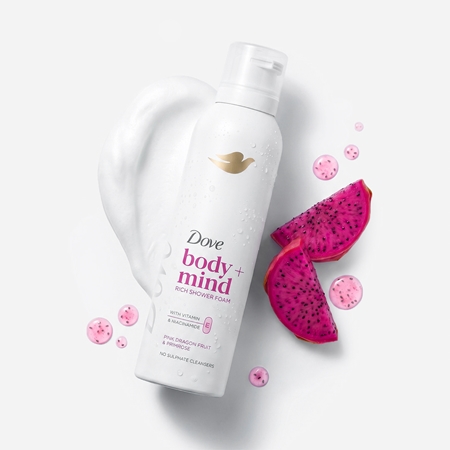 Dove Dragonfruit & Primrose Doucheschuim