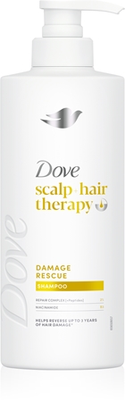 Dove Scalp + Hair Therapy Damage Rescue Šampūns bojātiem matiem