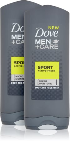 Dove Men+Care Sport Active+Fresh osvěžující sprchový gel (výhodné balení)