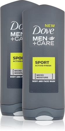 Dove Men+Care Sport Active+Fresh gel douche rafraîchissant (conditionnement avantageux)