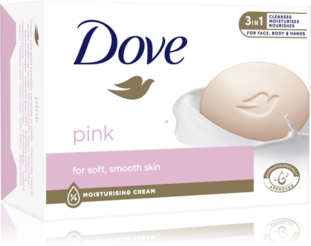 Dove Pink čisticí tuhé mýdlo