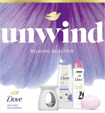Dove Unwind Coffret cadeau pour femme