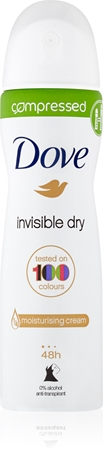 Dove Invisible Dry antitranspirante en spray 48h