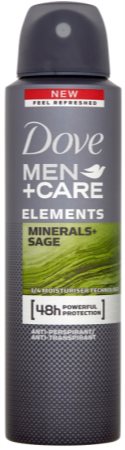 Dove Men+Care Elements desodorizante antitranspirante em spray 48 h