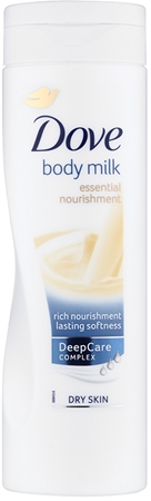 Dove Essential Nourishment lait corporel pour peaux sèches