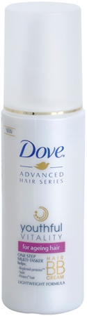 Dove Advanced Hair Series Youthful Vitality BB krém pro unavené vlasy bez lesku