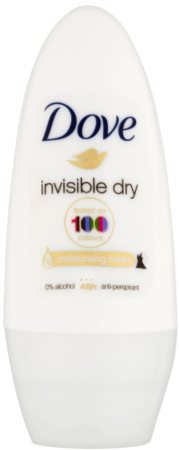 Dove Invisible Dry antyperspirant roll-on przeciw białym plamom 48 godz.