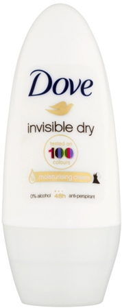 Dove Invisible Dry Antiperspirant Roll-on-Antitranspirant gegen weiße Flecken 48h
