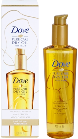 Dove Advanced Hair Series Pure Care Dry Oil vyživujúci olej na vlasy