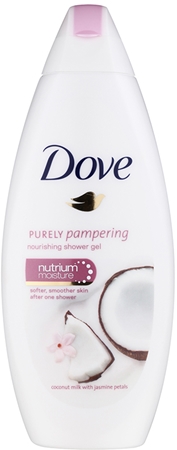 Dove Purely Pampering Coconut Milk gel de ducha nutritivo