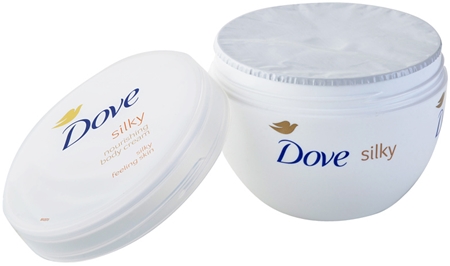 Dove Silk vyživující tělový krém