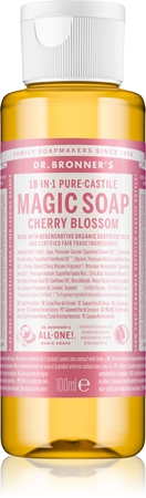 Dr. Bronner’s Cherry Blossom 18-in-1 Liquid Soap savon liquide universel