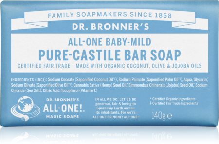 Dr. Bronner’s Baby-Mild Feinseife Nicht parfümiert