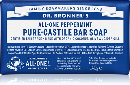 Dr. Bronner’s Peppermint Sæbebar