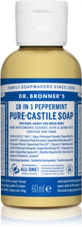 Dr. Bronner’s Peppermint savon liquide universel