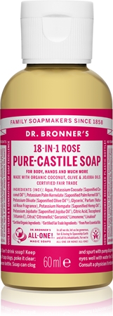 Dr. Bronner’s Rose Universal flydende sæbe