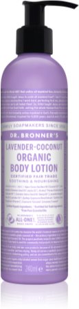 Dr. Bronner’s Lavender & Coconut Intensiv nærende kropslotion til normal og tør hud