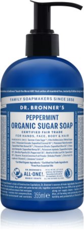Dr. Bronner’s Peppermint săpun lichid pentru corp si par