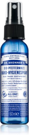 Dr. Bronner’s Peppermint spray detergente per le mani