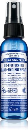 Dr. Bronner’s Peppermint čisticí sprej na ruce