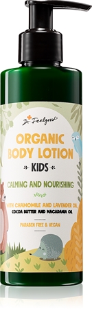 Dr. Feelgood Kids Chamomile & Lavender beruhigende Hautmilch mit Kamille