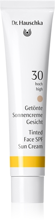 Dr. Hauschka Facial Care Tinted Face SPF Sun Cream αντηλιακή κρέμα με χρώμα για το πρόσωπο