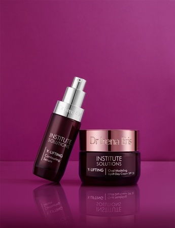 Dr Irena Eris Institute Solutions Y-Lifting creme de dia reafirmante para o contorno facial SPF 20