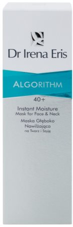 Dr Irena Eris Algorithm máscara de hidratação profunda para rosto e pescoço