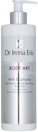 Dr Irena Eris Body Art Milk Euphoria cremă ușor hidratantă și loțiune de corp hrănitoare
