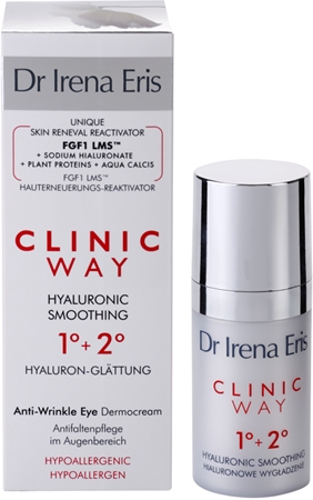 Dr Irena Eris Clinic Way 1°+ 2° λειαντική κρέμα κατά των ρυτίδων στην περιοχή τον ματιών