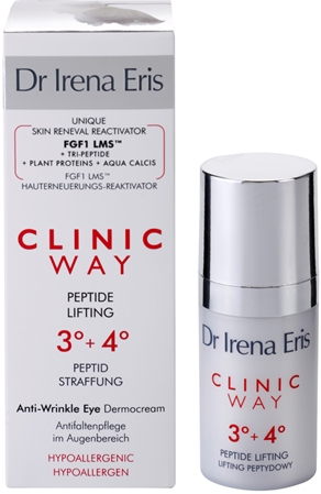 Dr Irena Eris Clinic Way 3°+ 4° crema con efecto lifting contra las arrugas del contorno de ojos