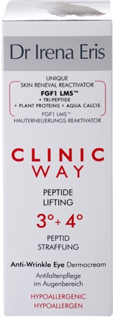 Dr Irena Eris Clinic Way 3°+ 4° crema con efecto lifting contra las arrugas del contorno de ojos