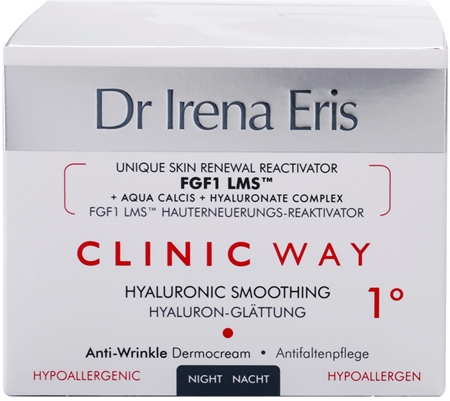 Dr Irena Eris Clinic Way 1° noční výživný a hydratační krém k redukci mimických vrásek