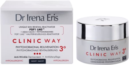 Dr Irena Eris Clinic Way 3° creme de noite alisante e de rejuvenescimento