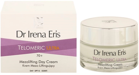 Dr Irena Eris Telomeric Ultra 70+ krem mezoliftingujący na dzień SPF 15