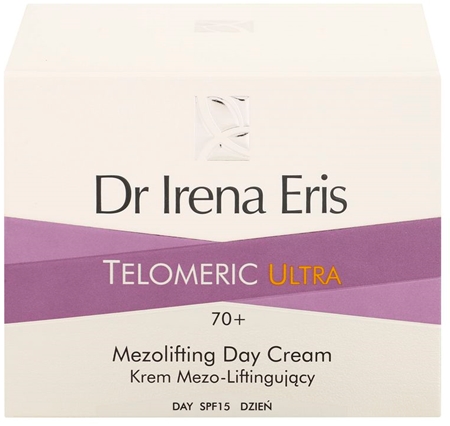 Dr Irena Eris Telomeric Ultra 70+ krem mezoliftingujący na dzień SPF 15
