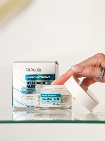 Dr. Santé Hydro Intensive Hyaluron + Aloe crème de jour à l'aloe vera