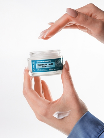 Dr. Santé Hydro Intensive Hyaluron + Aloe noční krém s aloe vera