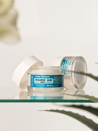 Dr. Santé Hydro Intensive Hyaluron + Aloe noční krém s aloe vera