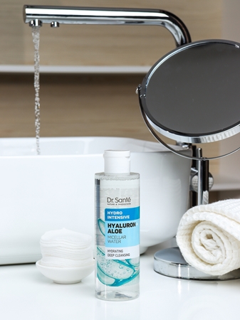 Dr. Santé Hydro Intensive Hyaluron + Aloe apa micelara hidratanta pentru toate tipurile de ten